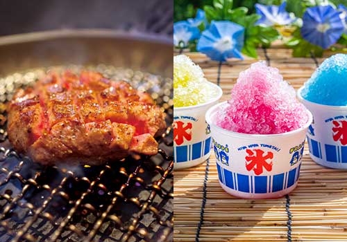 プチフードフェス《肉＆かき氷》
