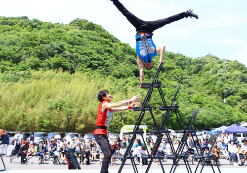 アクロバットパフォーマンス