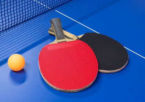 ギネスチャンピオンと卓球対決